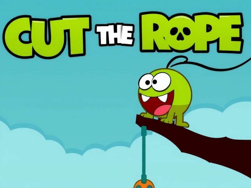 Cut The Rope Game strategy guide showing optimal rope cutting