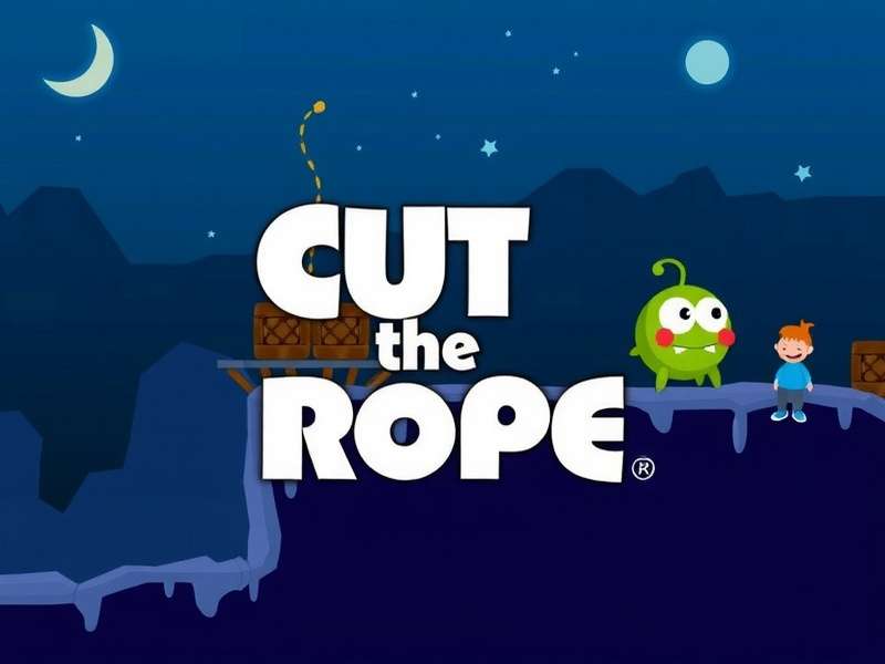 Cut The Rope Remastered gameplay on Apple devices showing Om Nom and sparkling candy