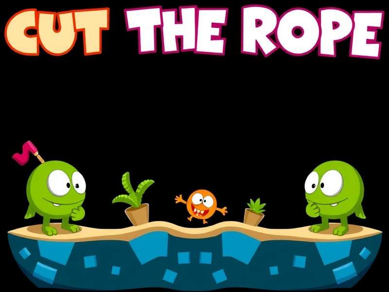 3D printed Om Nom character from Cut The Rope