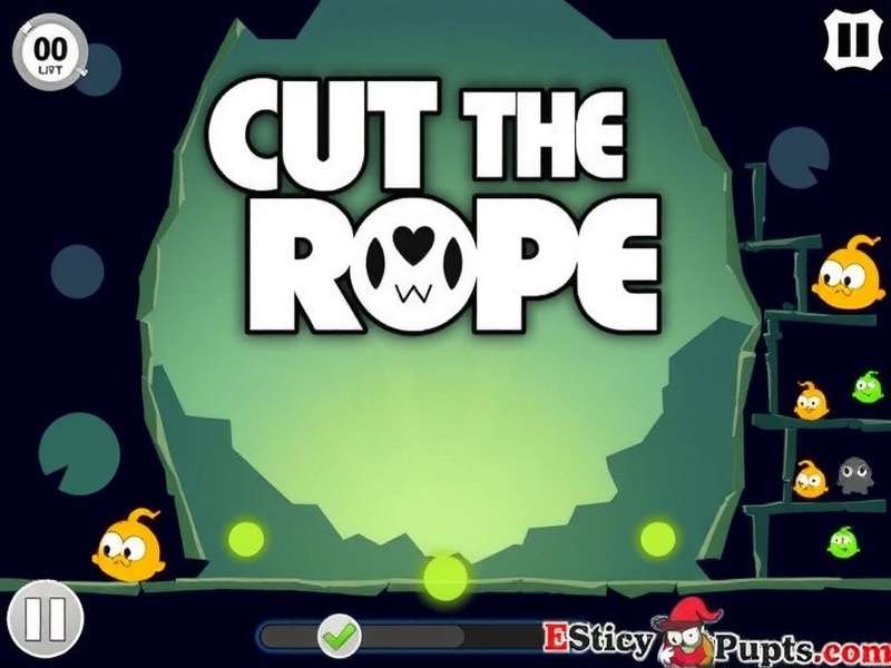 Side-by-side comparison of Cut The Rope Remastered and Original game visuals