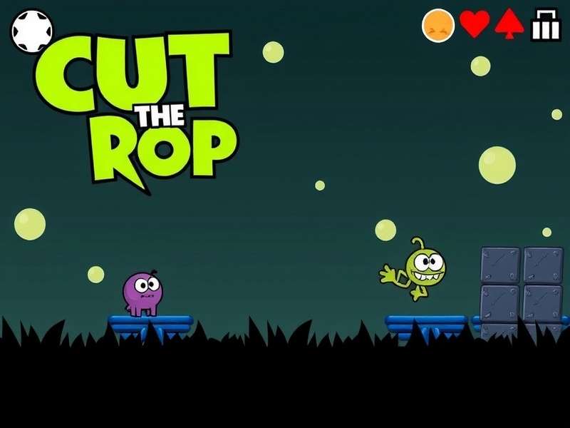 Side-by-side comparison of Cut The Rope original vs remastered graphics on iPhone