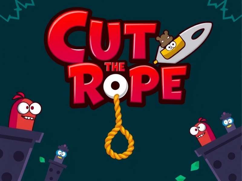 Evolution of Cut The Rope logo from 2010 to present