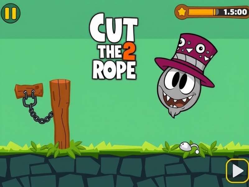 Lick tongue character Cut The Rope 2