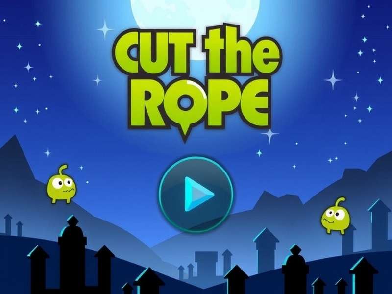 Om Nom using a magic spell to teleport a candy in Cut the Rope Magic