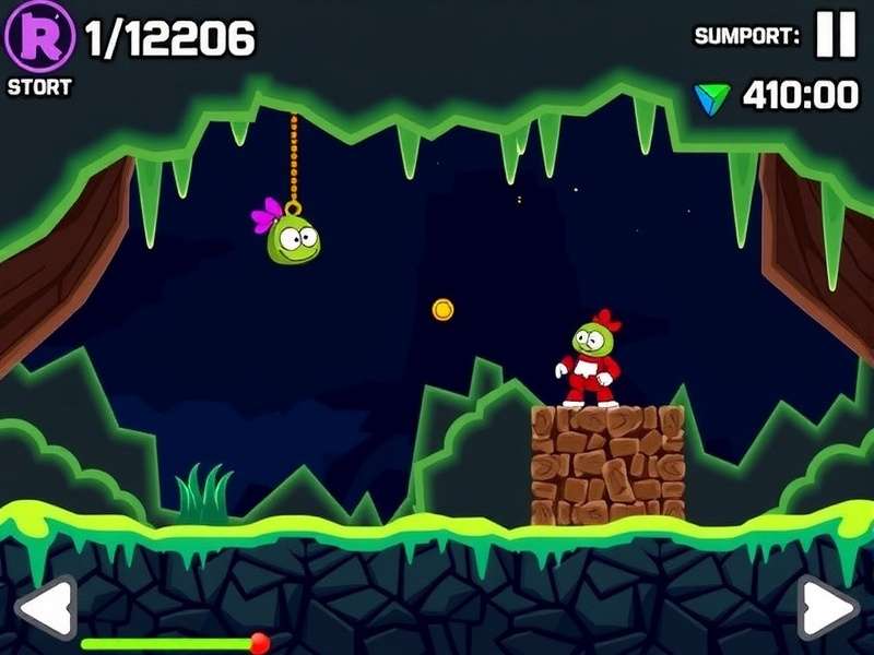 Cut The Rope Level Ranking Visualization showing difficulty tiers