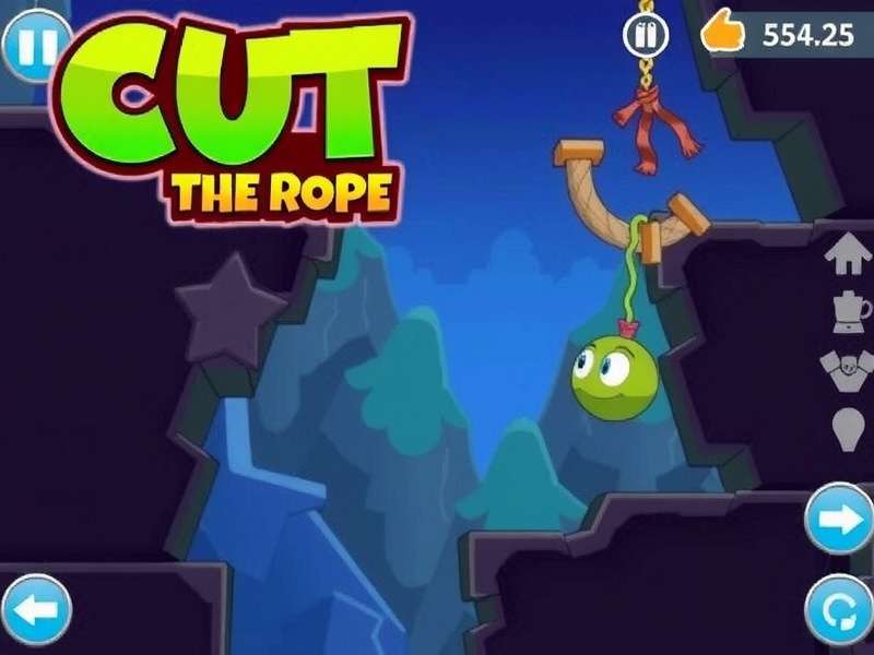 Cut the Rope all episodes collage featuring Om Nom and level backgrounds from every era