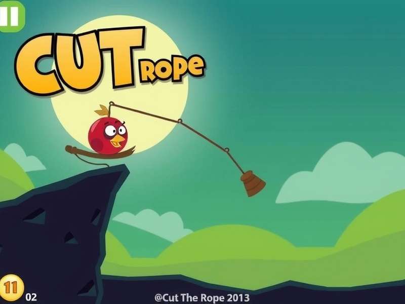 Cut The Rope 2013 — Om Nom and the candy adventure through 400+ levels