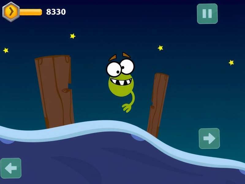 Cut the Rope Universe – Om Nom and friends surrounded by candy, ropes, and stars.