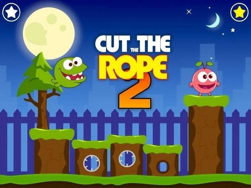 Cut The Rope 2 Cool Math Games – Om Nom and the candy-filled adventure