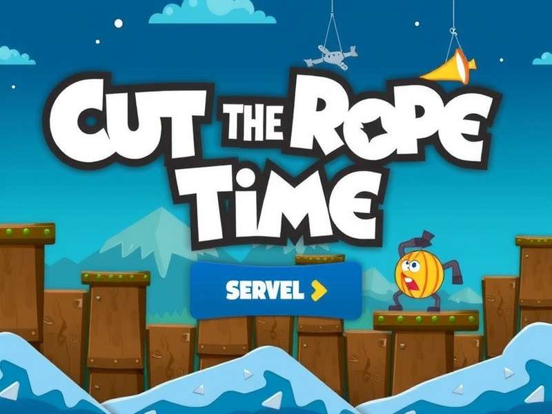 Cut The Rope Time Travel – Om Nom adventures through history with time machine and candy